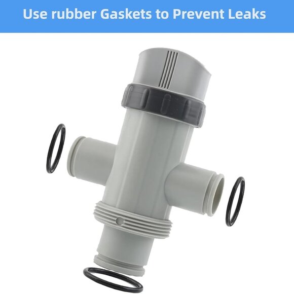 Plunger Valve Assembly Dual Split Hose 2-Pack | Compatible with Intex 11872 Pool - Picture 5 of 9